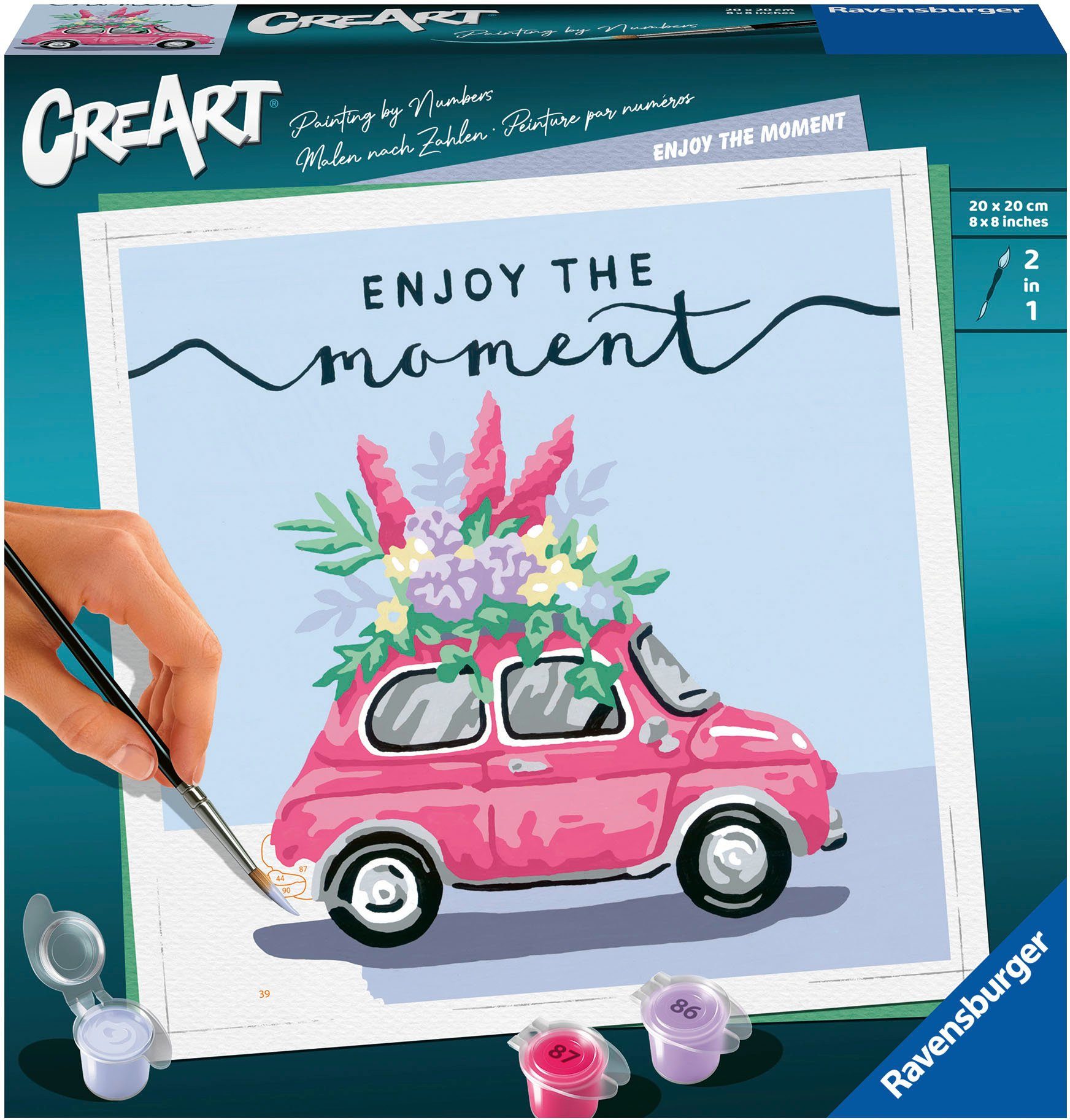Ravensburger Malen nach Zahlen CreArt, Enjoy the moment, Made in Europe