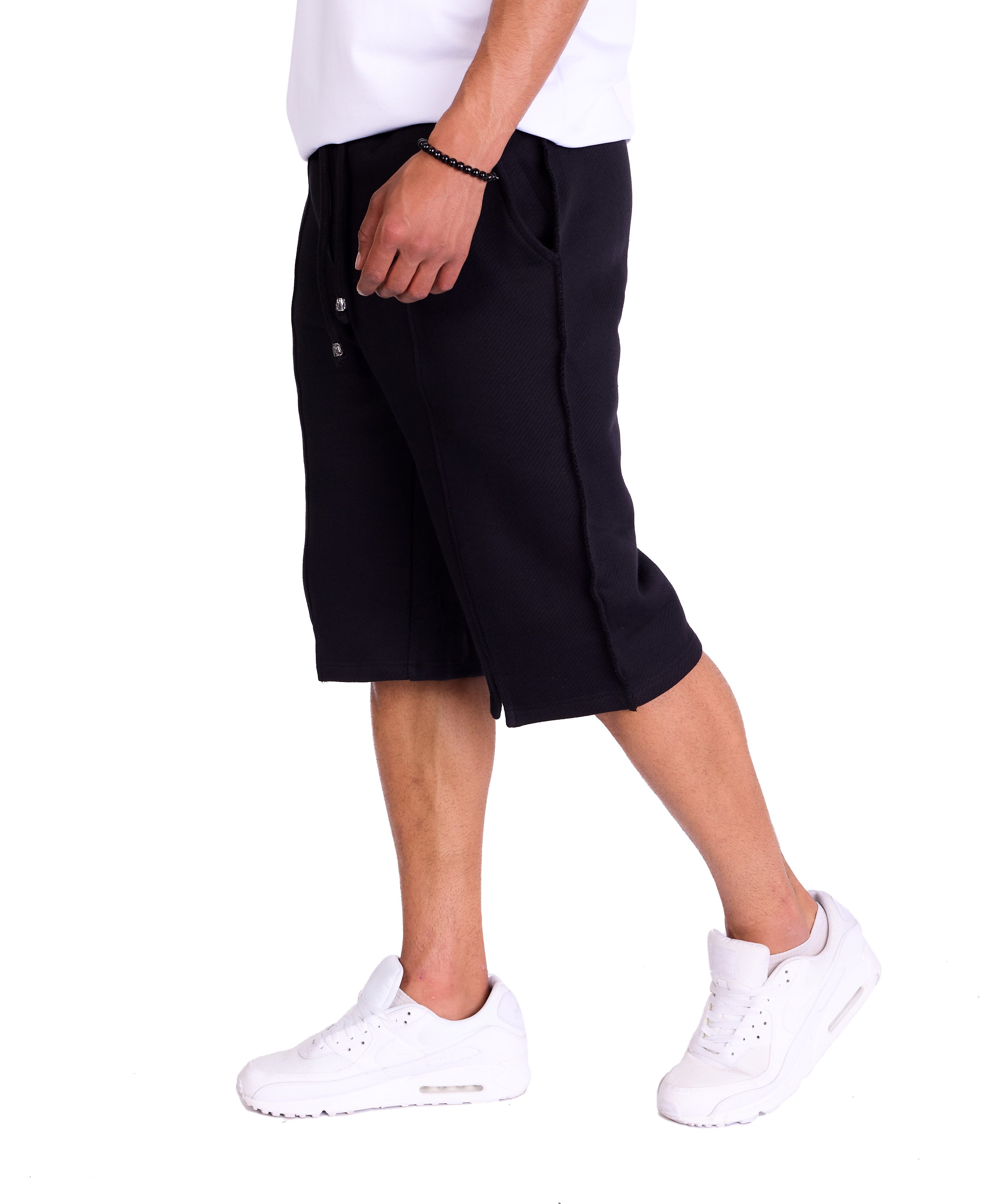 KINGZ Sweatshorts Herren Sweatpant Short Sommer Bermuda