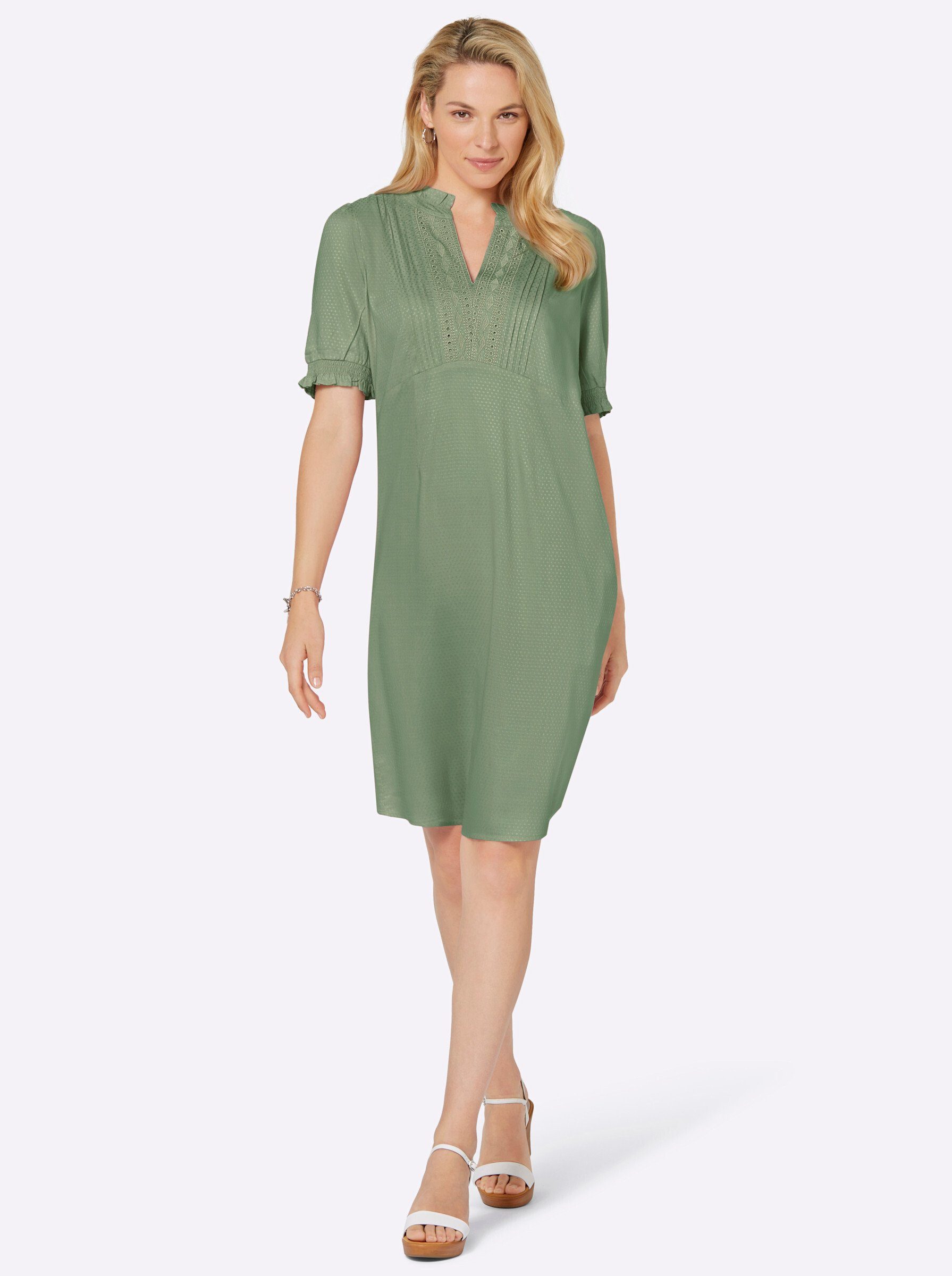 Witt Etuikleid Kleid Kurzarm