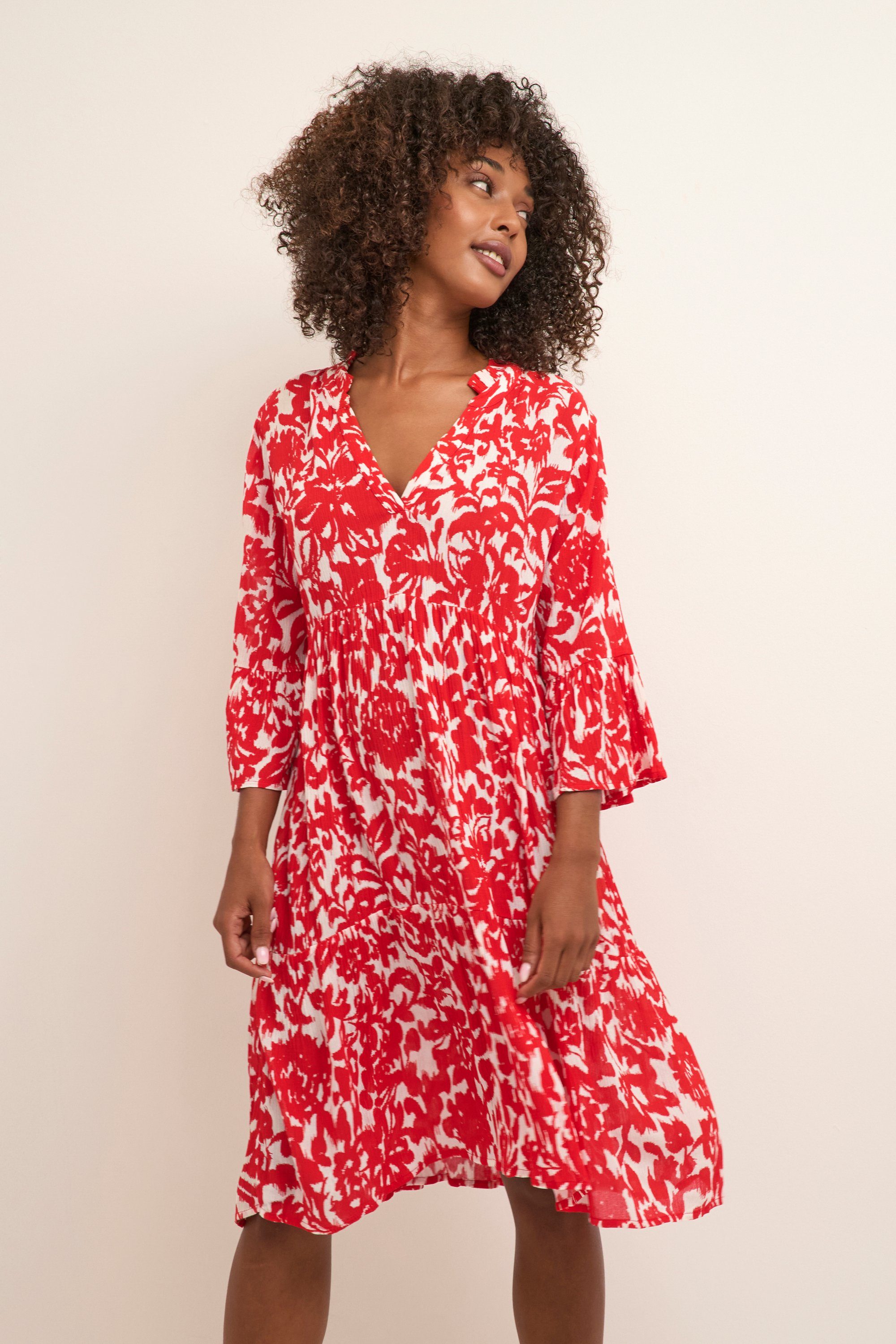 KAFFE Blusenkleid Kleid KAellen