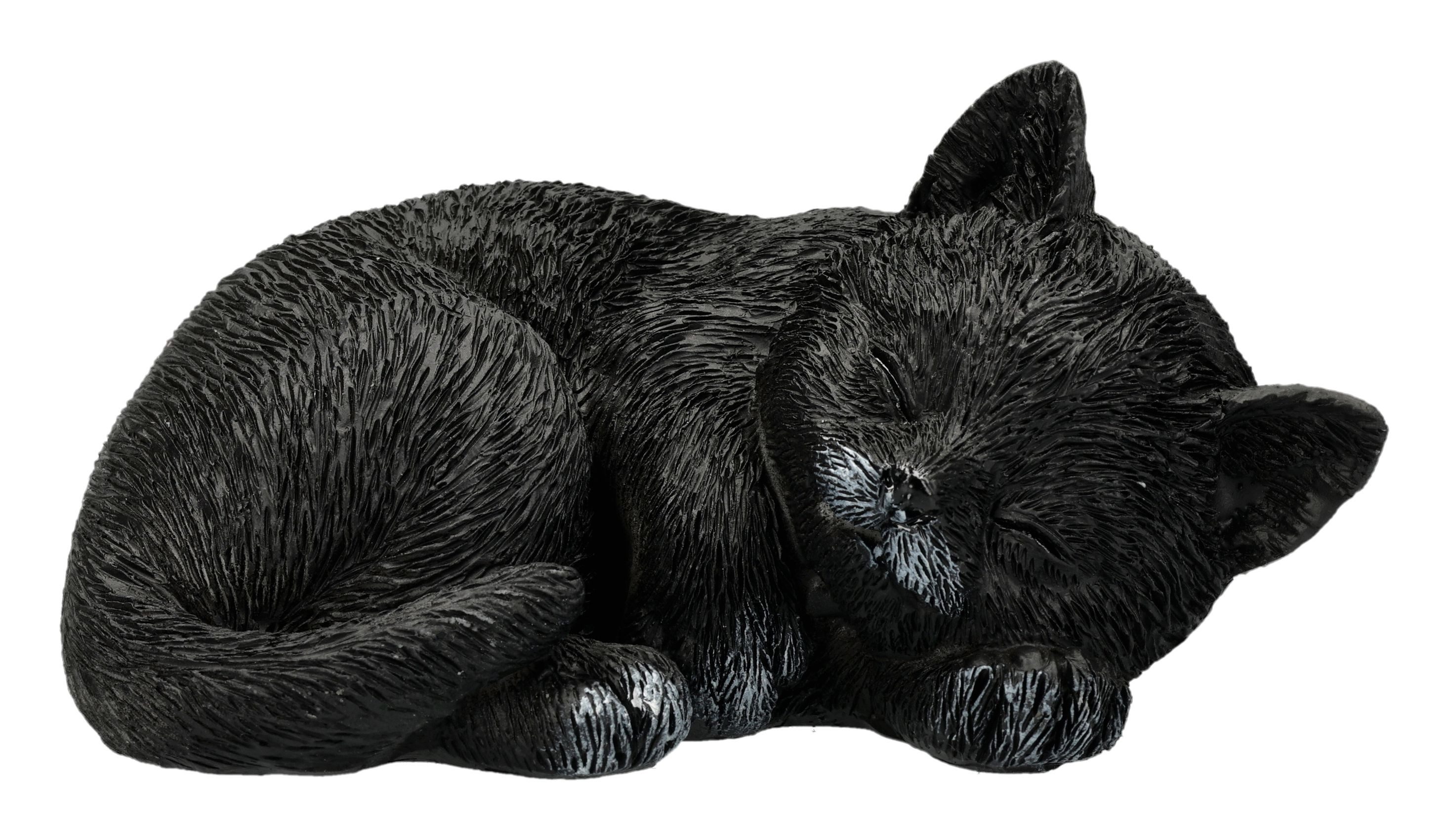 Figuren Shop GmbH Tierfigur Schwarze Katzenfigur günstig online kaufen