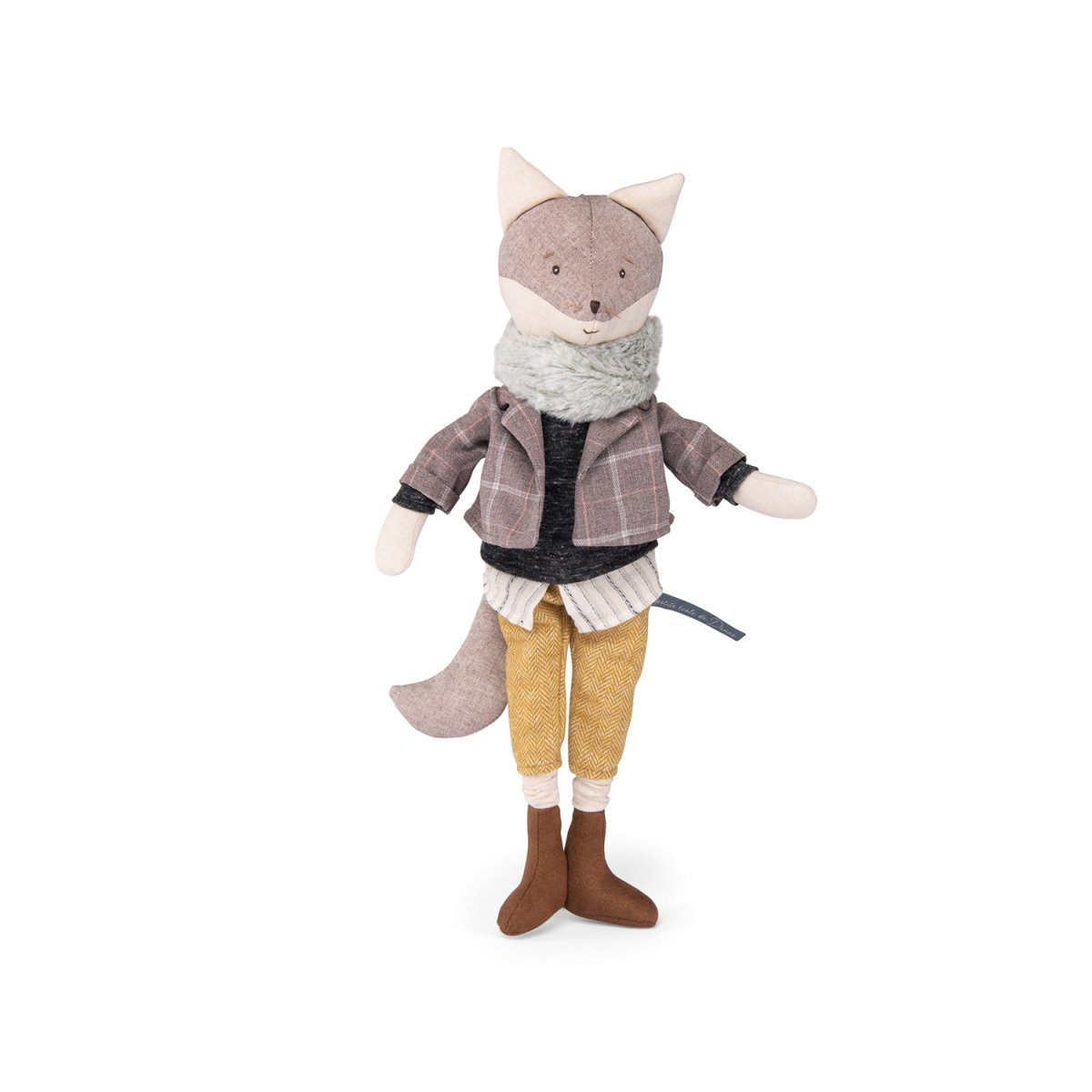 Stoffpuppe Spielpuppe Fuchs Justin 40 cm Ballerino im Geschenkkarton