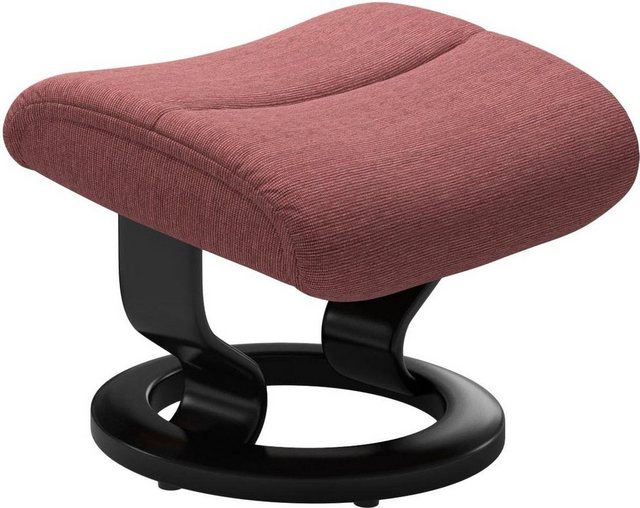 Stressless® Relaxsessel »View« (Set, Relaxsessel mit Hocker), mit Classic Base, Größe M,Gestell Schwarz-Otto