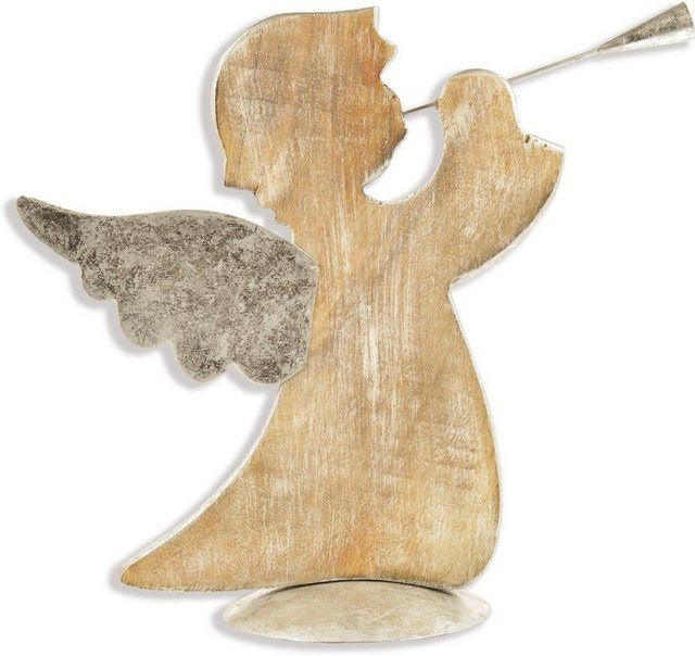 Engelfigur »Engel«, stehend, mit Trompete-Otto