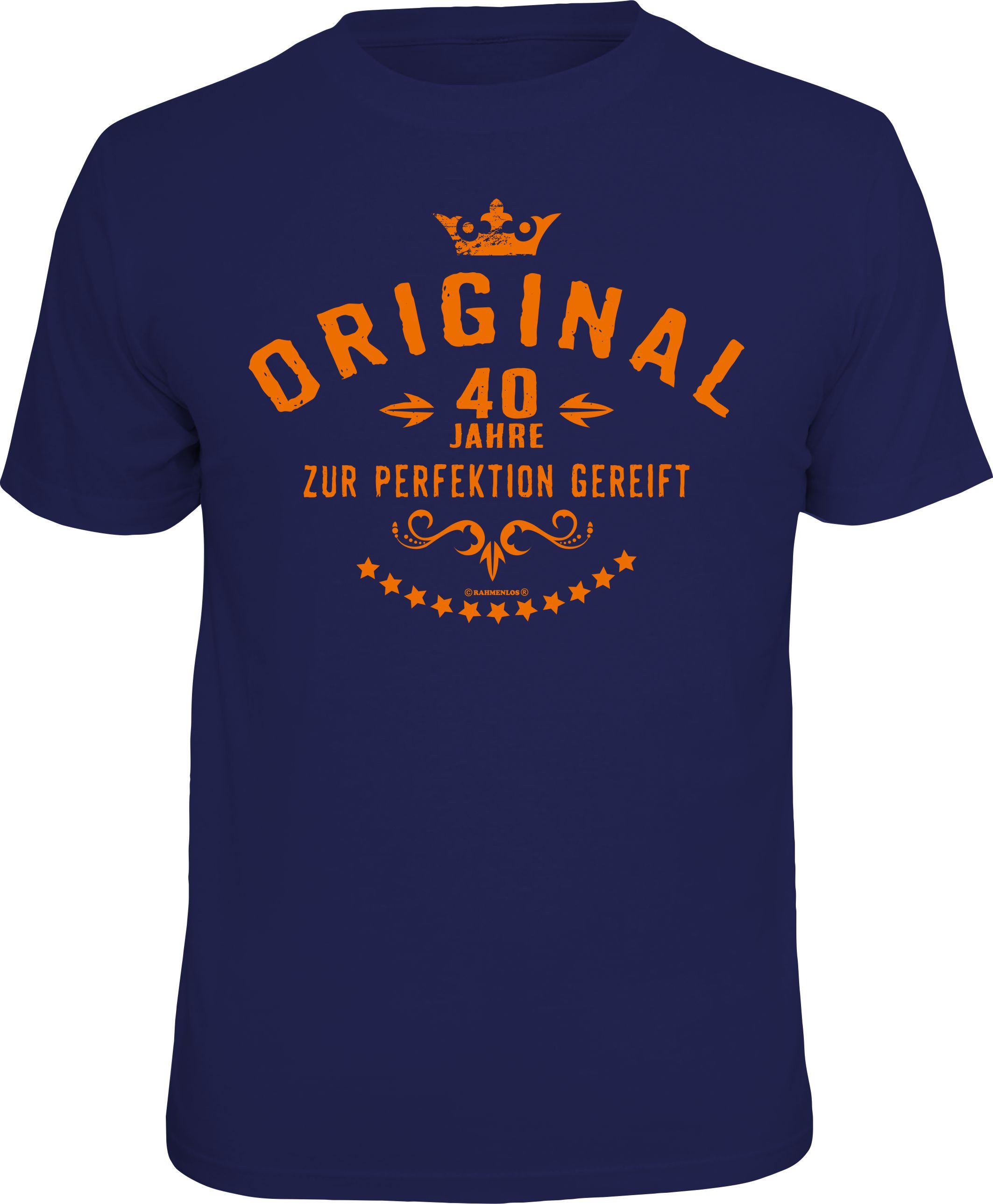 RAHMENLOS® T-Shirt Original 40 Jahre zur günstig online kaufen