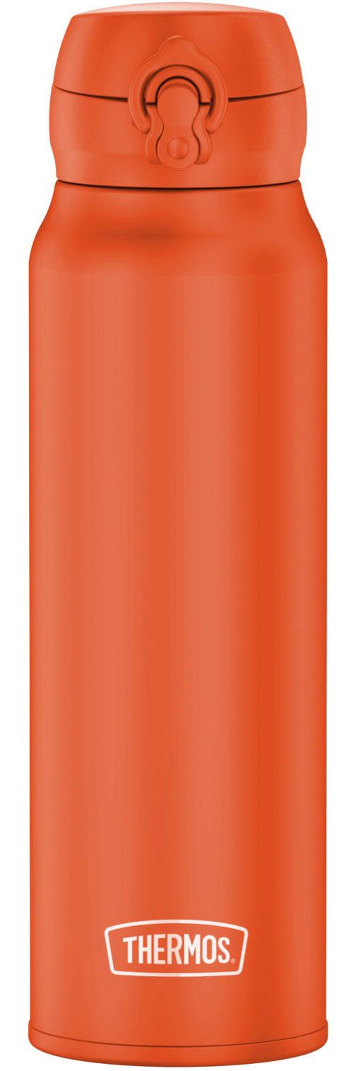 THERMOS Isolierflasche ULTRALIGHT BOTTLE, doppelwandiger Edelstahl, spülmaschinenfest, 10h heiß & 20h kalt, zerlegbares Safe Flow Lid