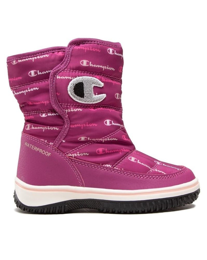 Champion Flakey G (warm und wasserdicht) pink Kinder Winterstiefel