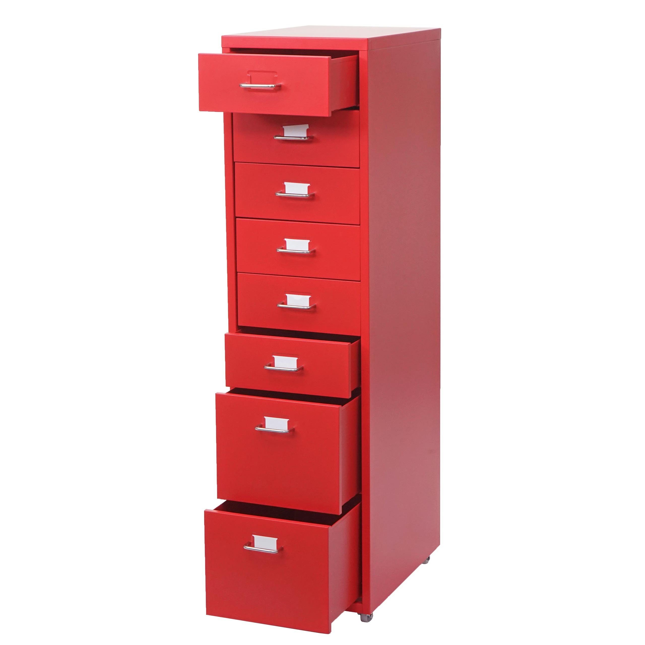 MCW Rollcontainer T851-8, 8 Schubladen, Mit günstig online kaufen