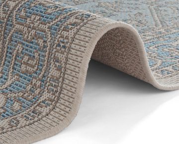Teppich Anjara, NORTHRUGS, rechteckig, Höhe: 4 mm, In-und Outdoor geeignet, Strapazierfähig und pflegeleicht, Flachgewebe