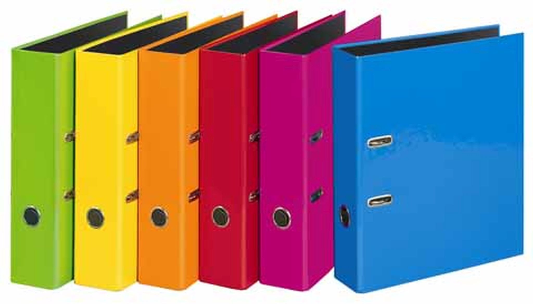 VELOFLEX Aktenordner VeloflexBriefordner A4 VELOCOLOR h-blau Hebelmech 70 mm