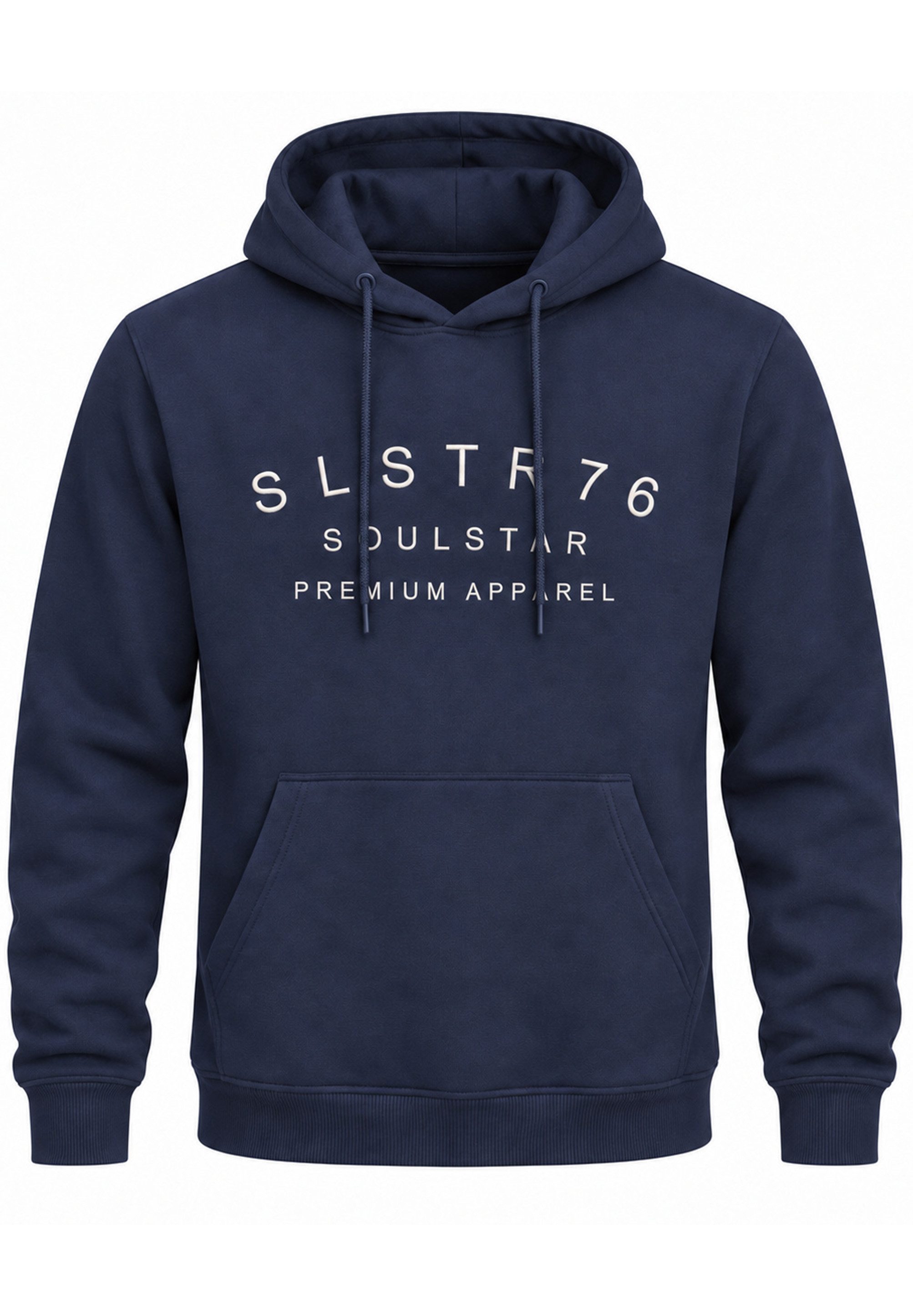 SOULSTAR Hoodie mit Stickerei Pullover für Herren Kapuzenpullover Kapuzen-Sweatshirt Sweater