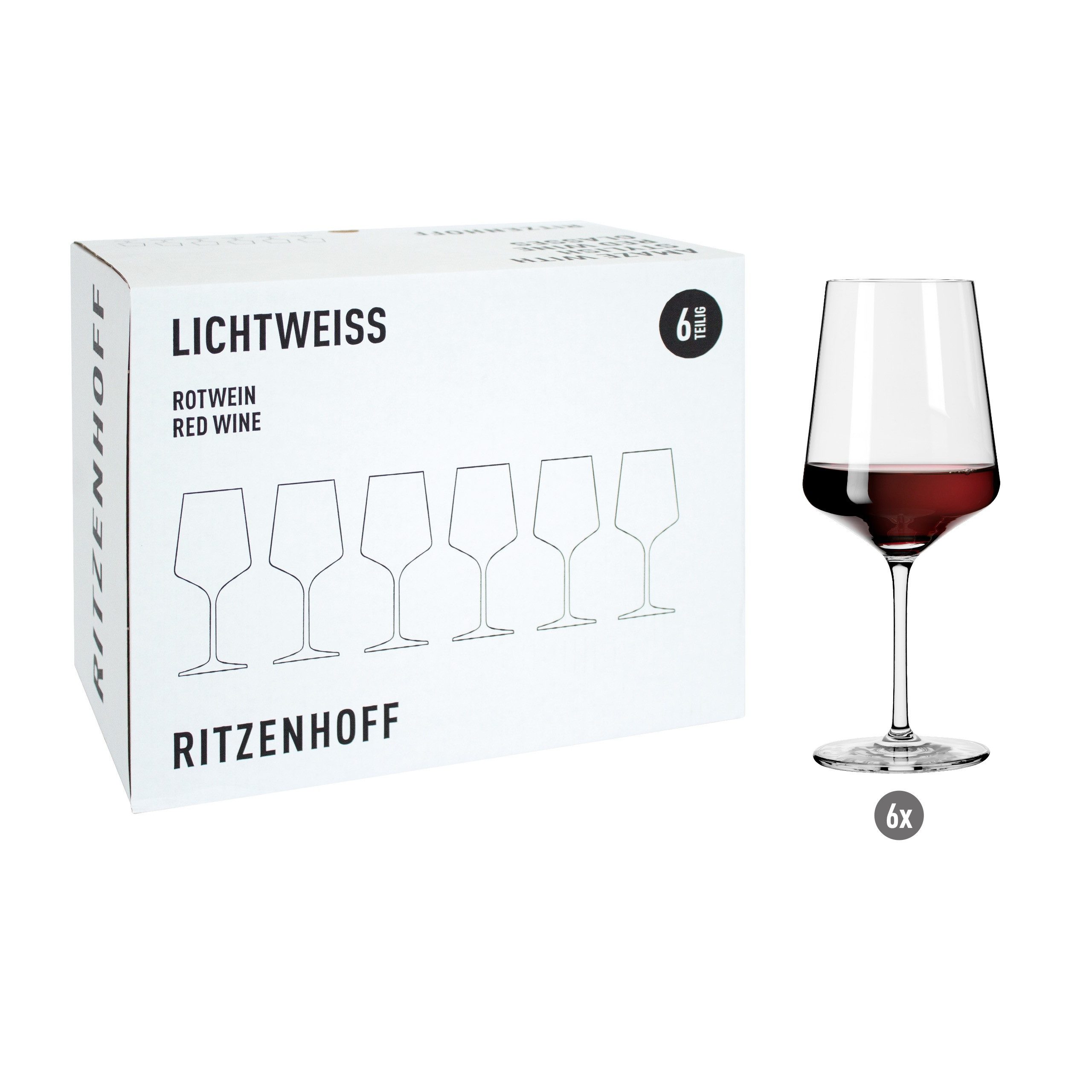 Ritzenhoff Gläser-Set Lichtweiss Julie