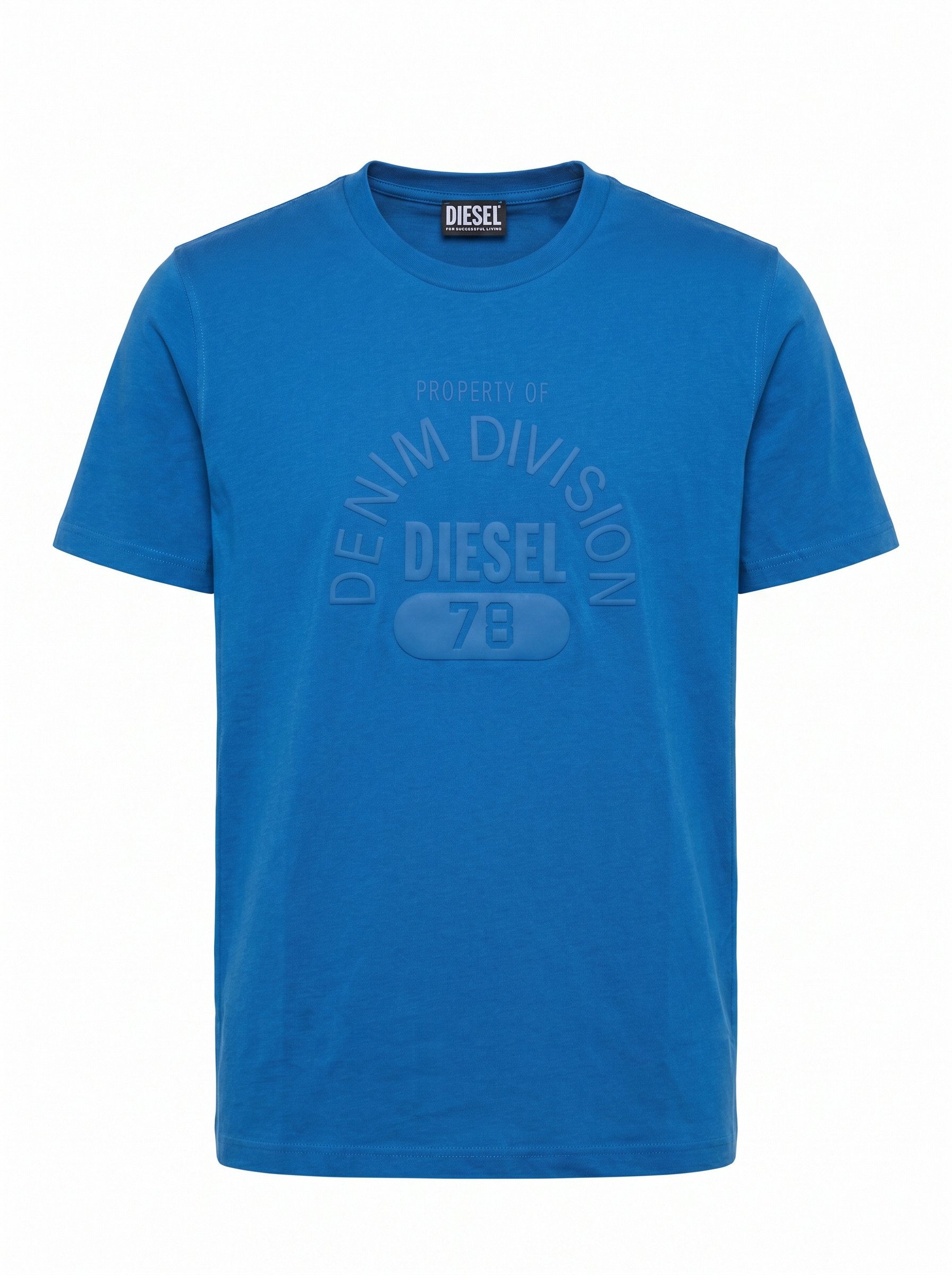 Diesel Rundhalsshirt Regular Fit Logo Shirt - T-JUST-E17-OUT