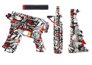 LEAN Toys Wasserpistole Wassergewehr Elektrisch Wasserpistole Graffiti-Brille Gewehr Spielzeug