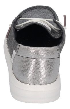 Hey Dude WENDY METALLIC SPARKLE Sneaker Charcoal