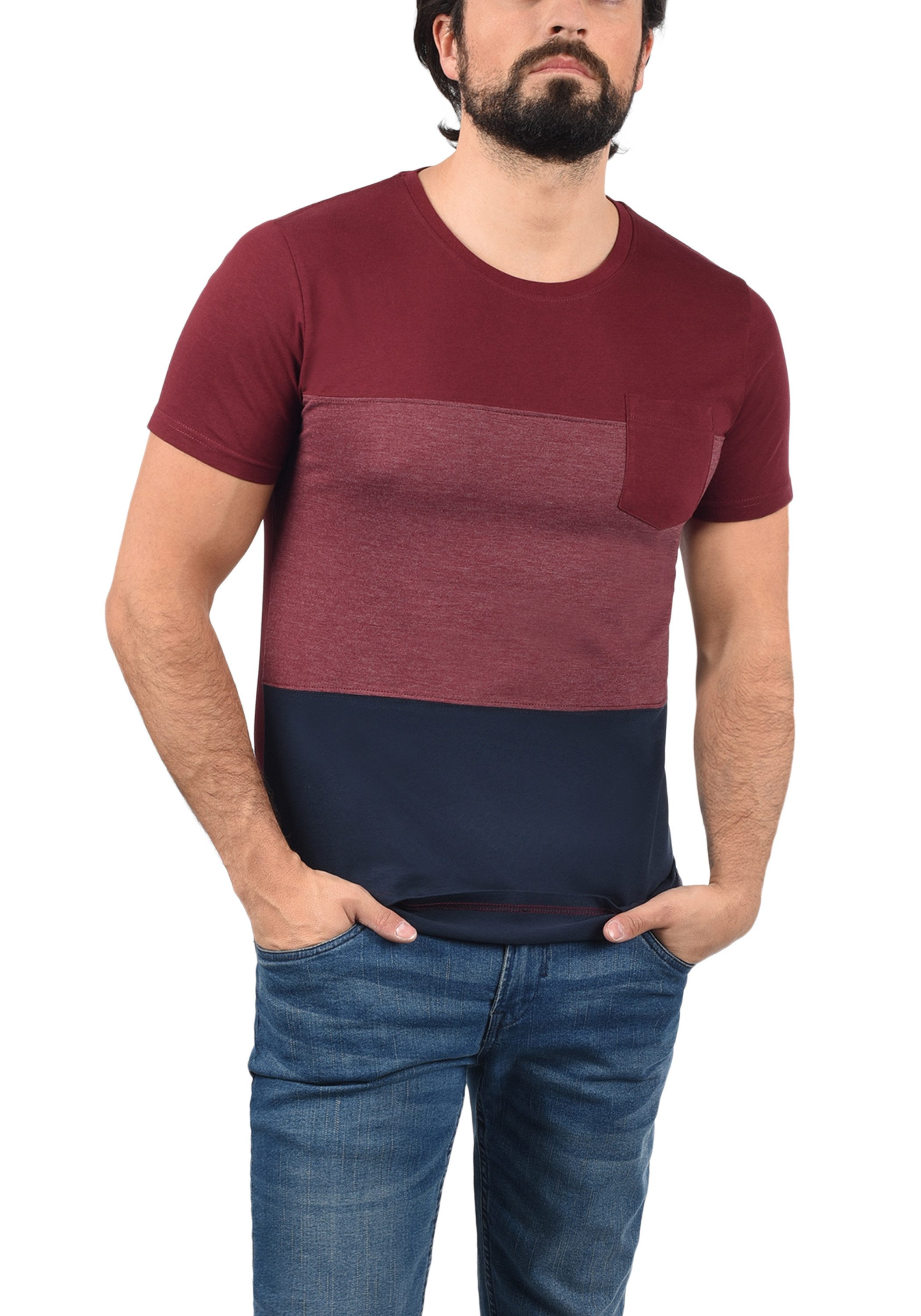 !Solid Rundhalsshirt SDMingo T-Shirt günstig online kaufen