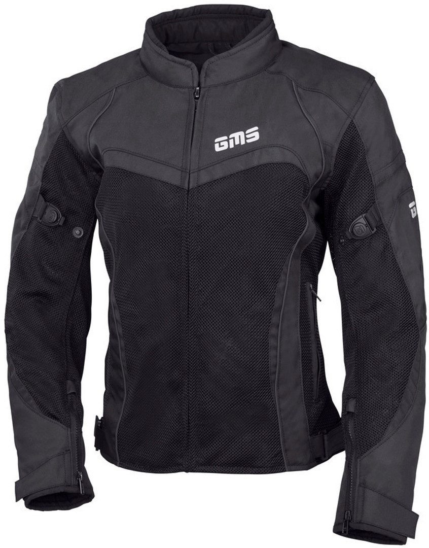 gms Motorradjacke GMS Tara Mesh Damen Motorrad Textiljacke herausnehmbares Innenfutter