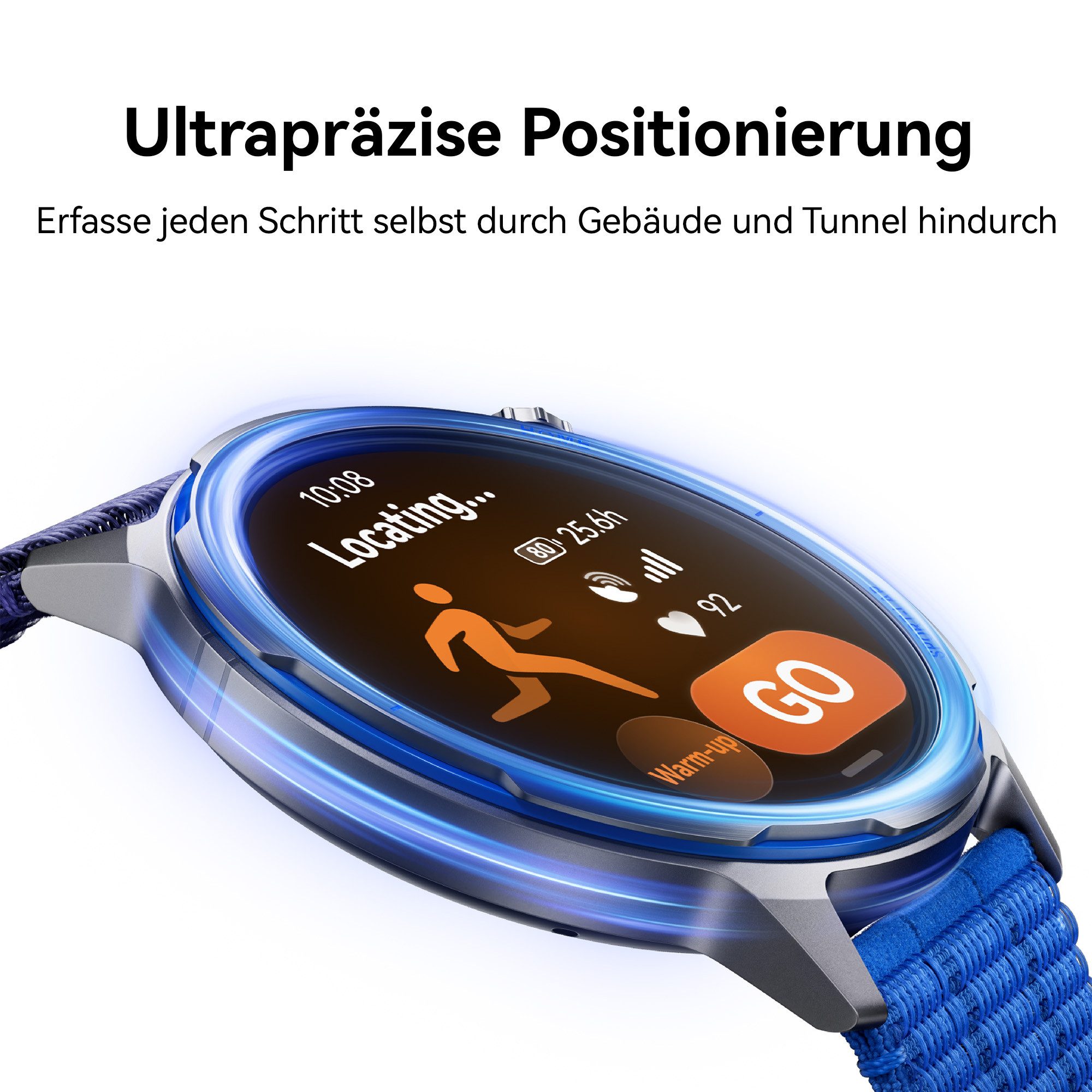 Huawei Watch GT Runner 2 Smartwatch, Ultrapräzise Positionierung, Intelligenter Marathon-Modus