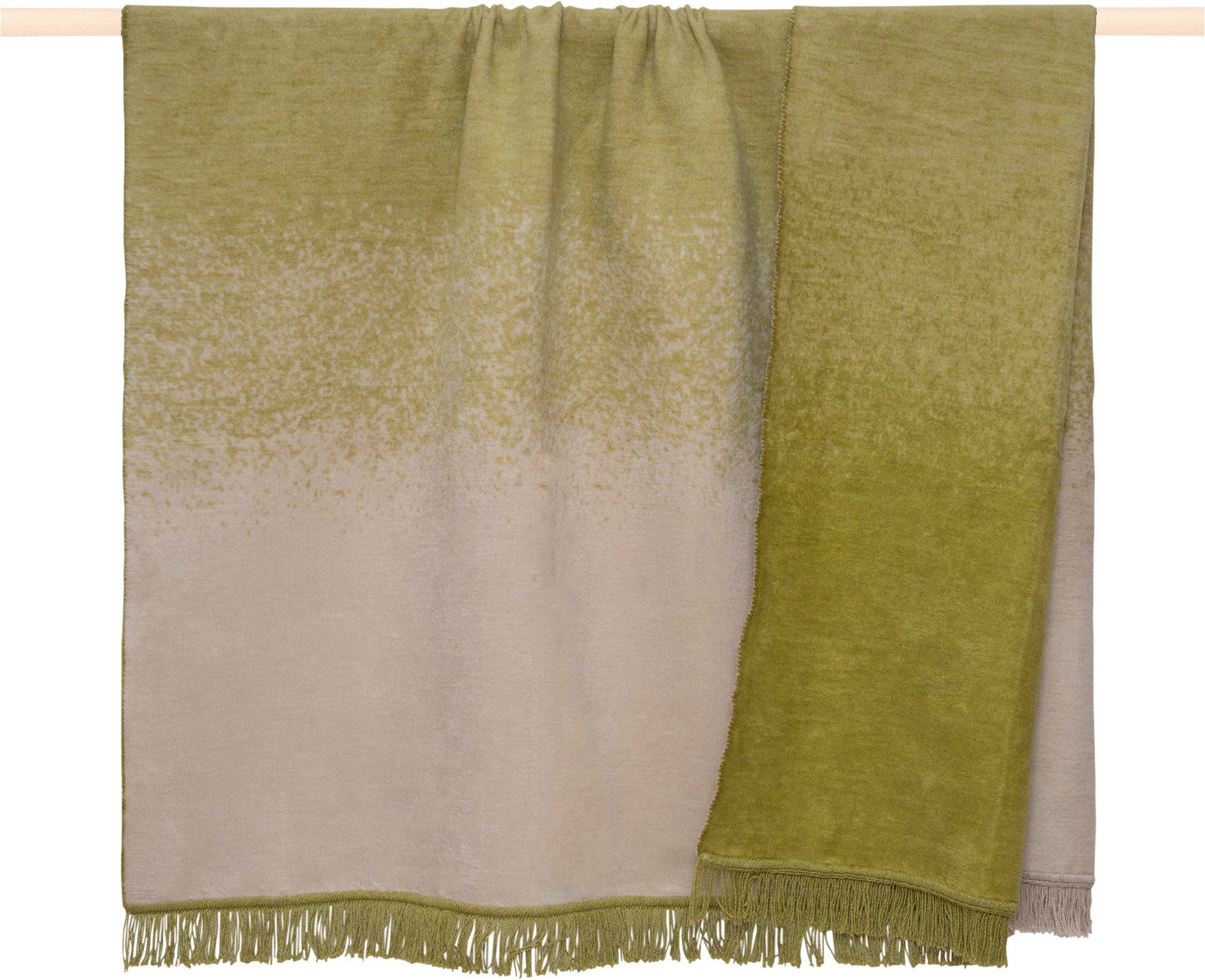 Wohndecke OMBRE, PAD, Sanfter Farbverlauf mit moderner Ausstrahlung – ein Hauch von Farbe