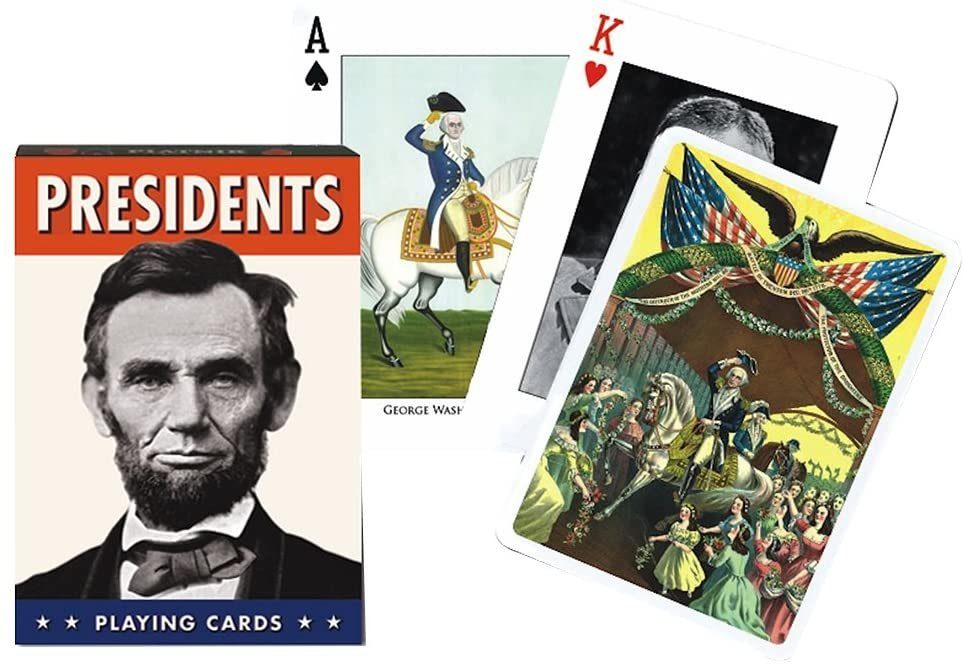 Piatnik Spiel, Spielkarten Kartenspiel - Präsidenten - geeignet u.a. für Bridge, Canasta, Rommé, Spielkarten Gesellschaftsspiel