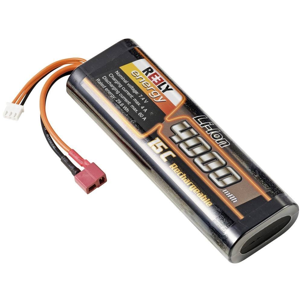 Reely Modellbau-Akkupack (LiIon) 7.4 V 4000 mAh Zellen-Zahl: 2 15 RE-7853529 Akku