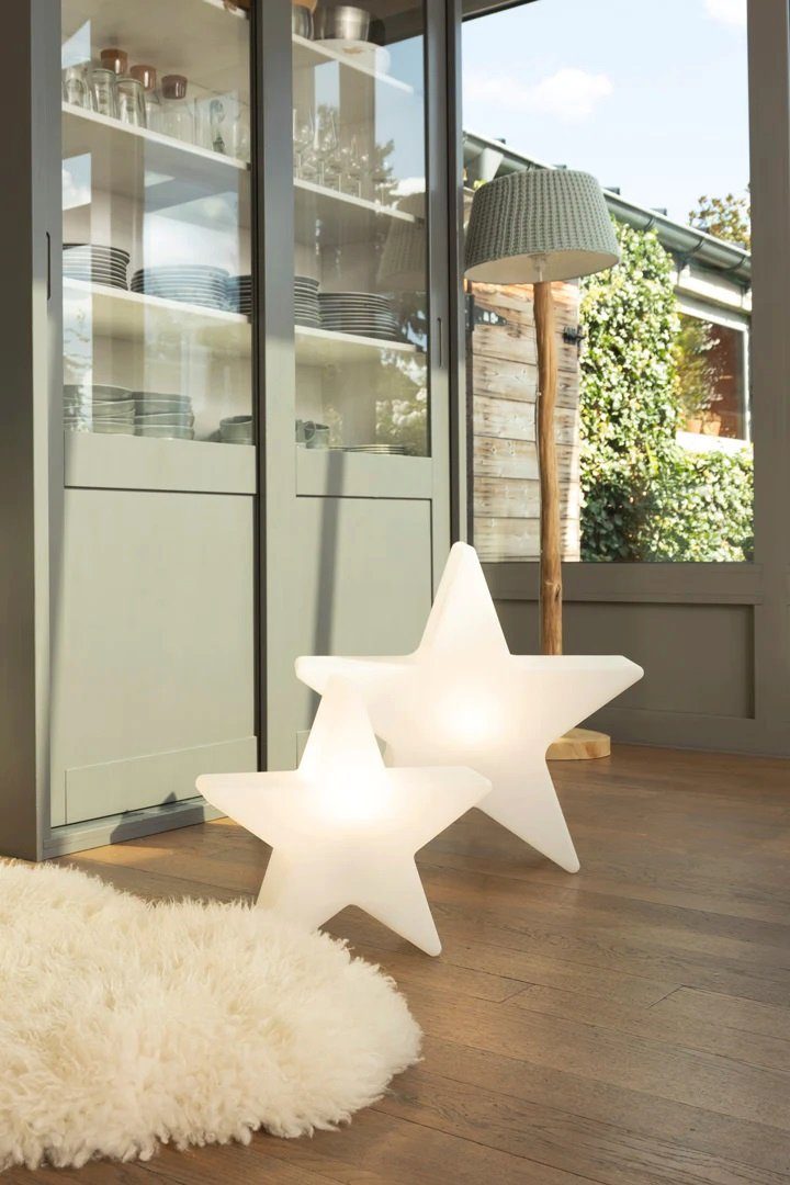 8 seasons design LED Dekofigur Shining Star 80cm LED