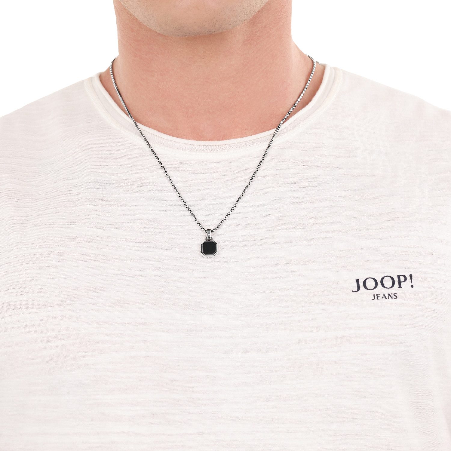 JOOP! Edelstahlkette JOOP! Kette mit Anhänger (Kette mit Anhänger, 1-tlg., Kette mit Anhänger)