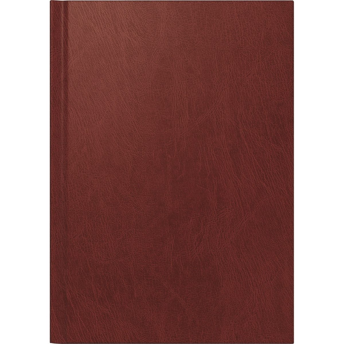 BRUNNEN Buchkalender Buchkalender 795 A5 1 Tag/Seite Miradur-Einband weinrot 2026
