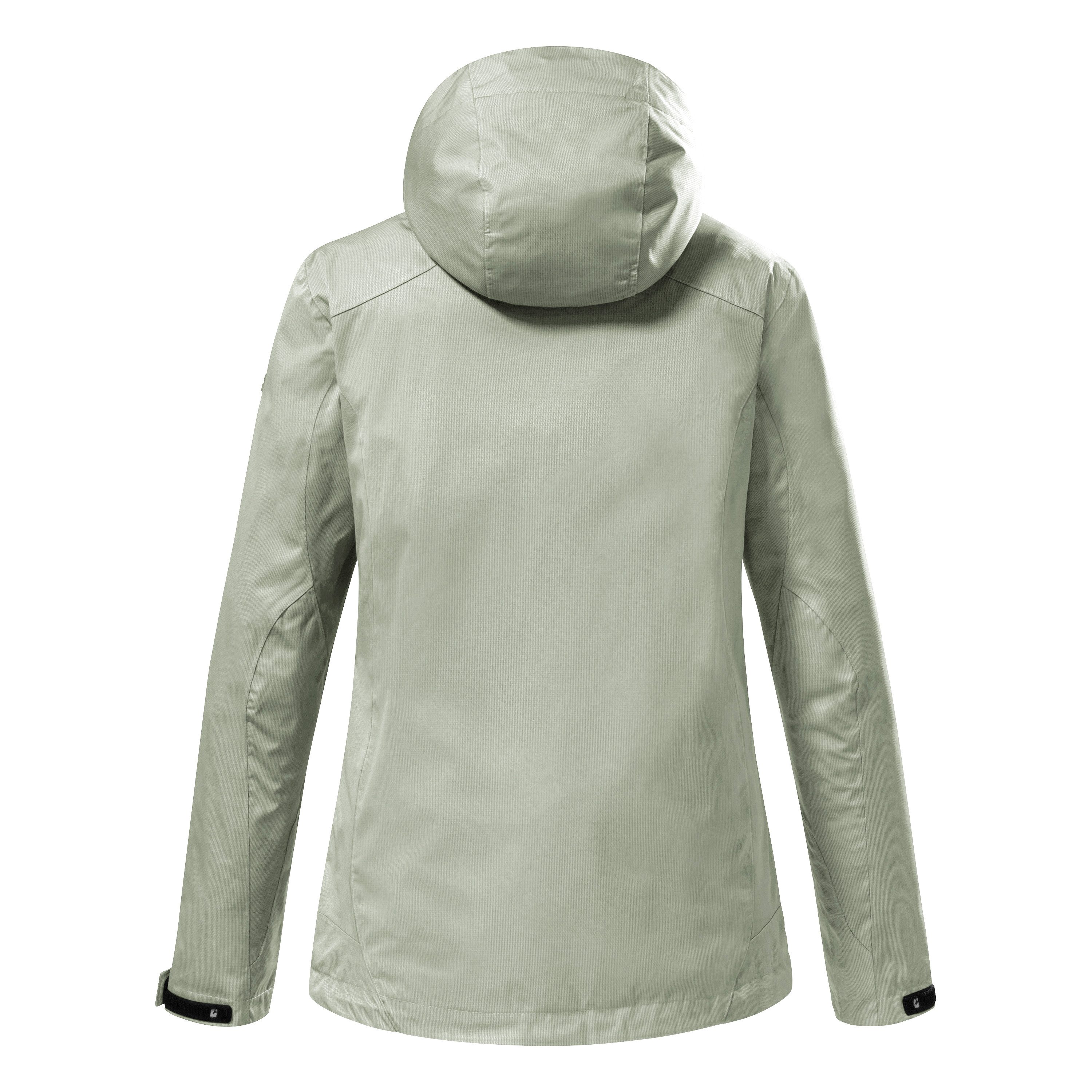 Killtec Funktionsjacke KOS 133 WMN JCKT mit Kapuze, wasserdicht, winddicht, atmungsaktiv, Wassersäule 10000 mm – Bild 5 von 5