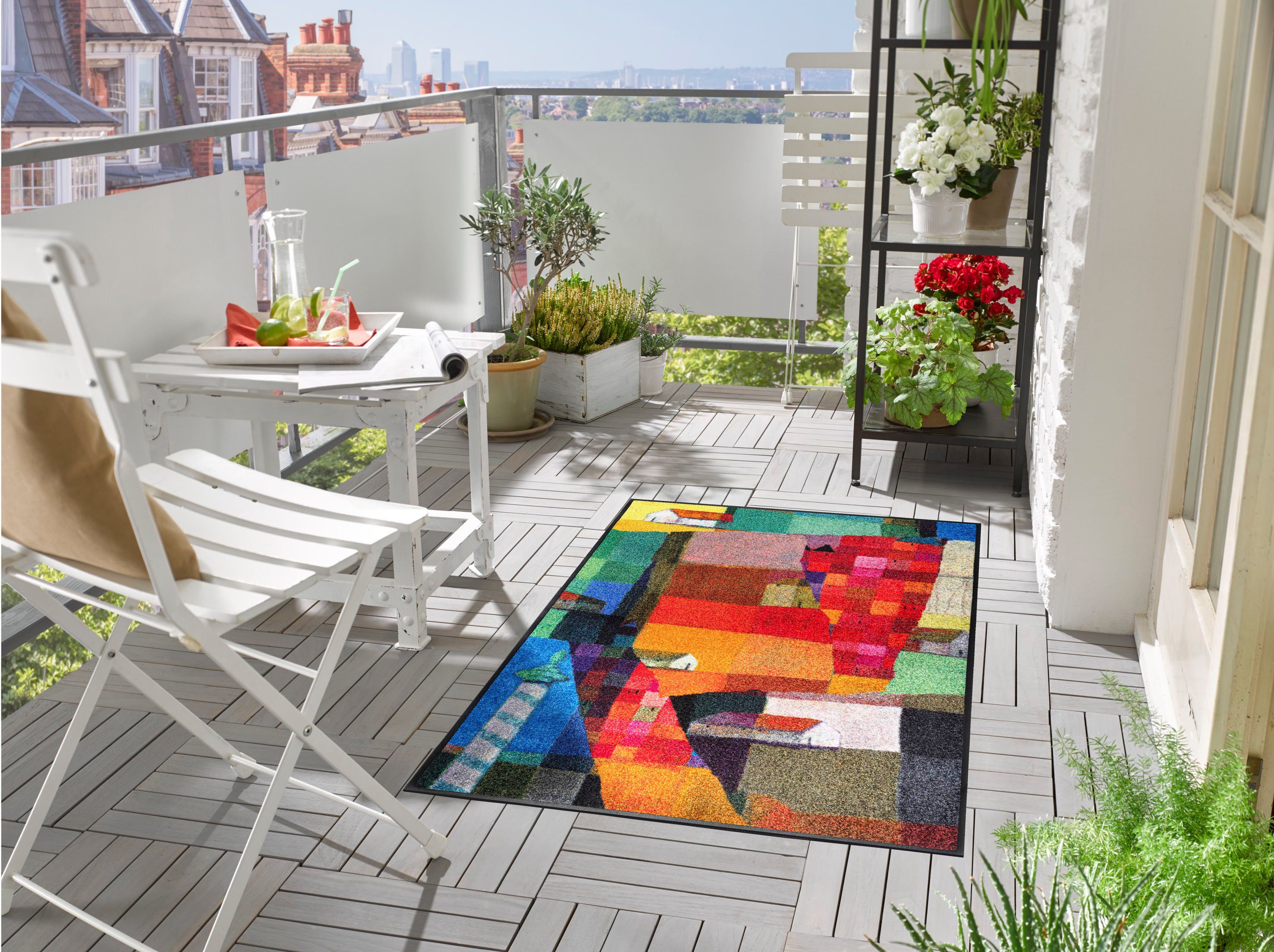 wash+dry by Kleen-Tex Teppich Venetien, rechteckig, Höhe: 7 mm, rutschhemme günstig online kaufen