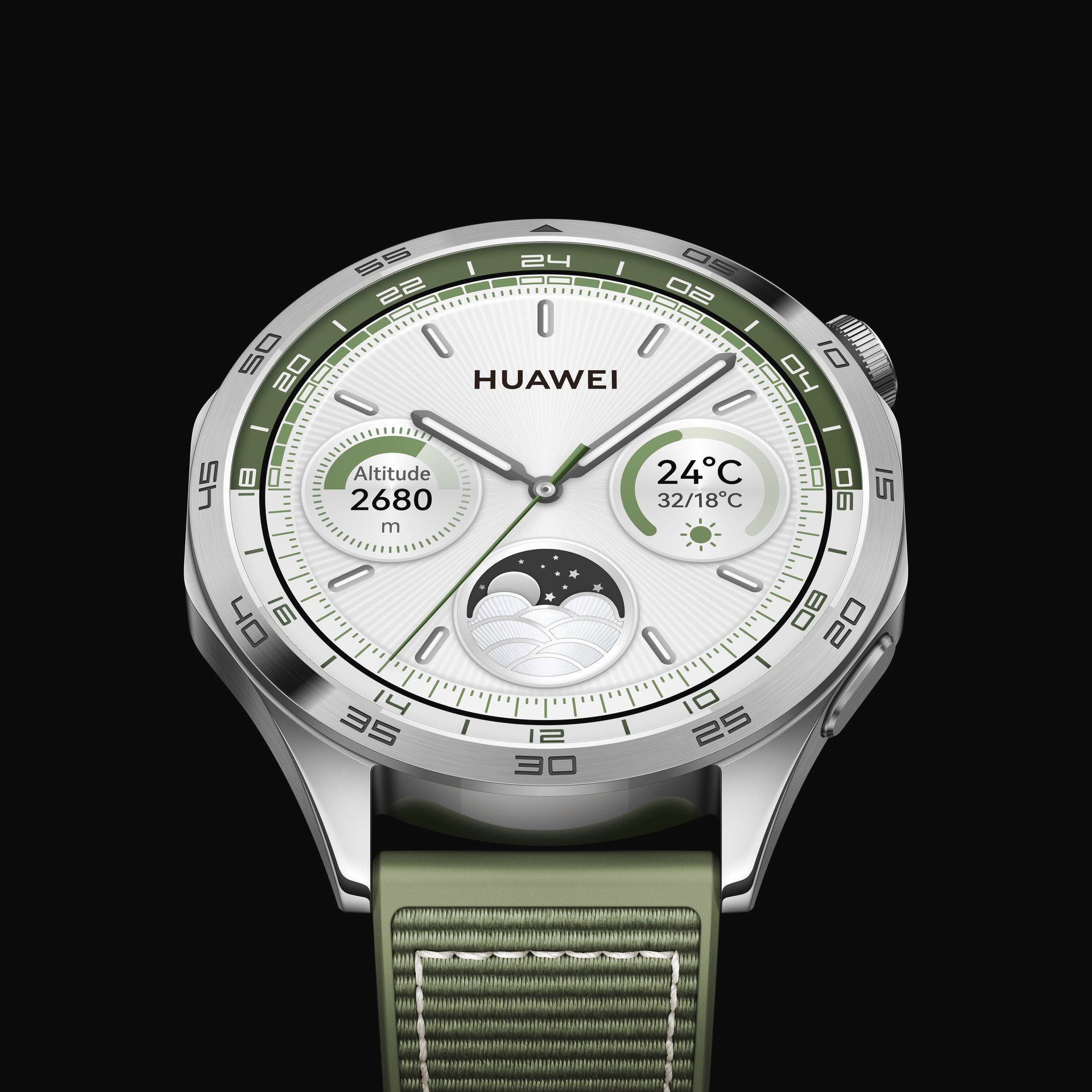 Huawei Watch GT4 46mm Smartwatch grün Grün cm/1,43 | Zoll) (3,63