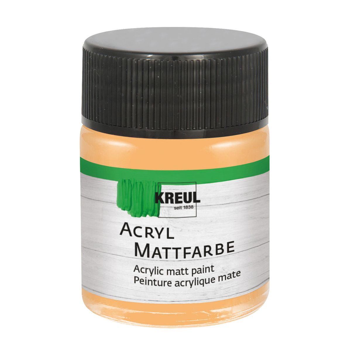 C. KREUL Acrylfarbe KREUL Acryl Mattfarbe make up 50ml Glas