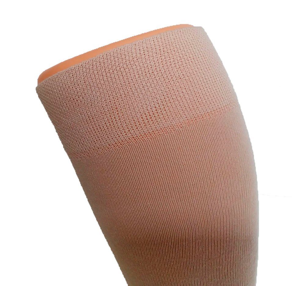 Fußgut Diabetikersocken Venenfreund Kniestrümpfe mit Airchannel Fußbelüftung (2-Paar) verstärkte Fußpolsterung, weiter Bund, Druckentlastung, bequemer Bund – Bild 4 von 5
