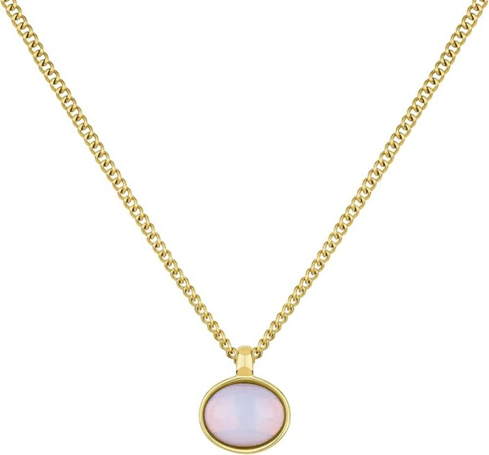 Einzelstück Kette mit Anhänger Halskette Damen Kette Wasserfest Ubud Stein günstig online kaufen