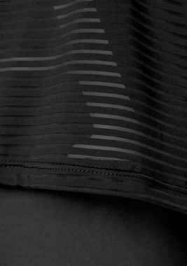 LASCANA ACTIVE 2-in-1-Shirt »Digital Mauve« im Layer-Design