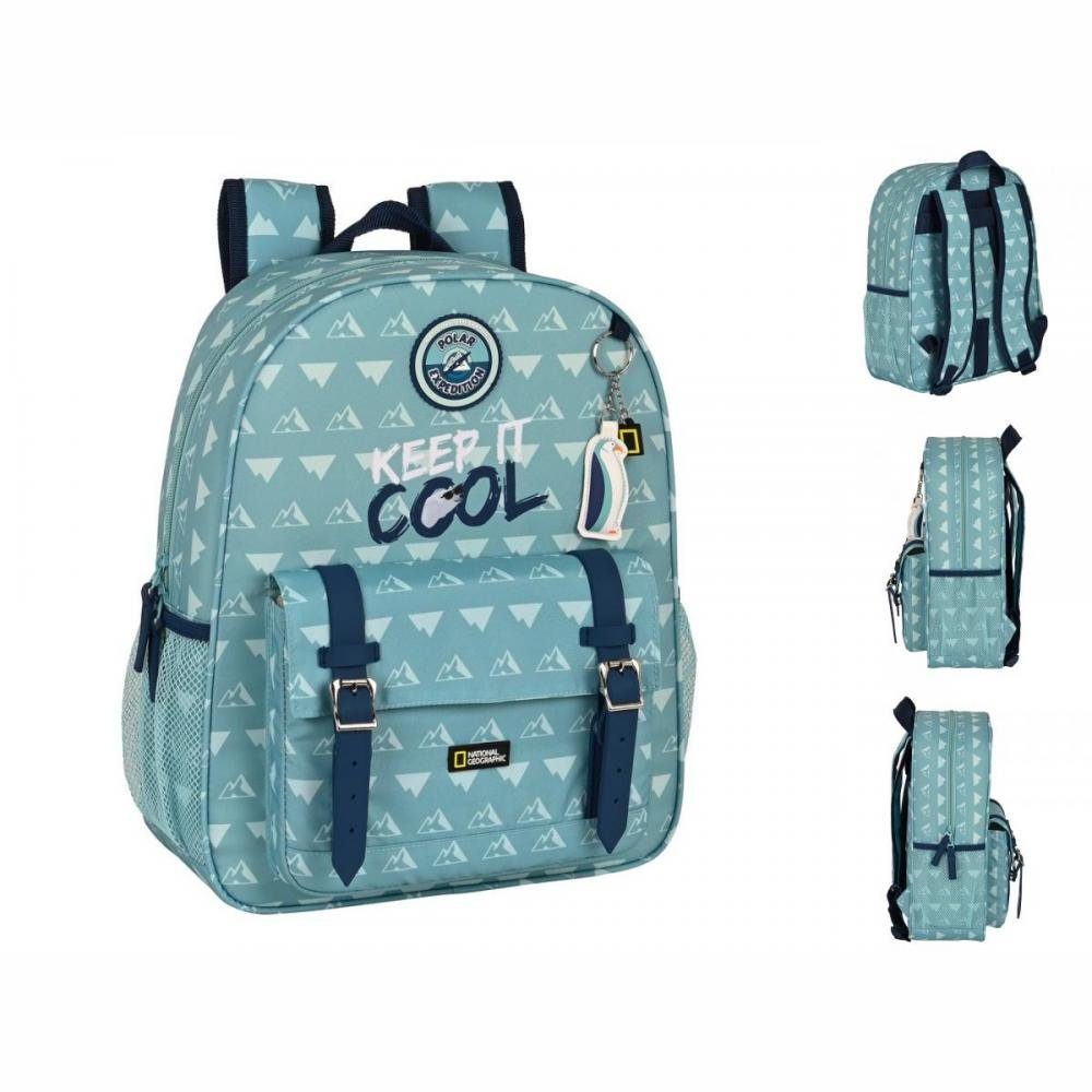 NATIONAL GEOGRAPHIC Rucksack 32 Blau Geographic cm zero x x National 12 38 Bellow Kinder-Rucksack