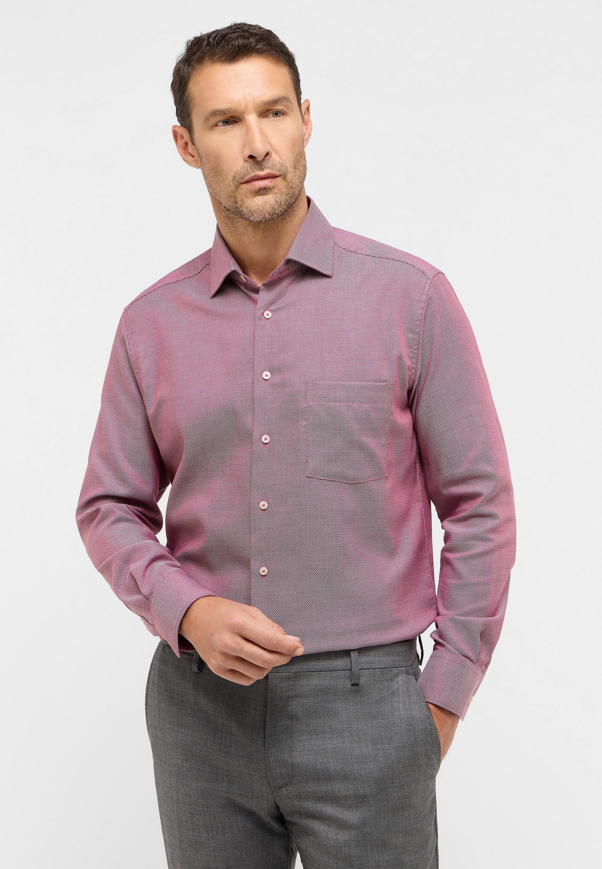 Eterna Langarmhemd MODERN FIT NON IRON günstig online kaufen