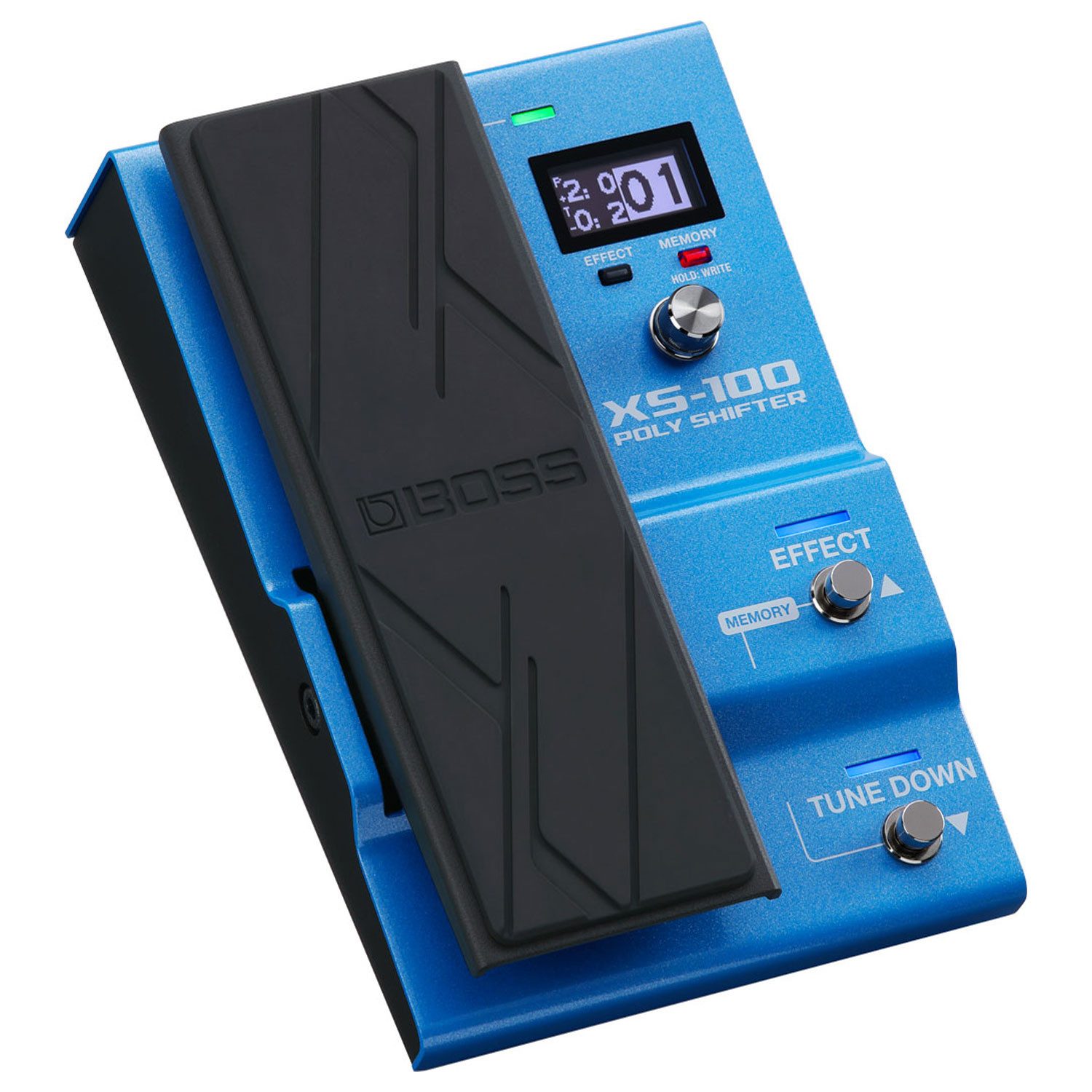 Boss by Roland E-Gitarre Boss Effektgerät XS-100 Poly Shifter Pedal, Effektgerät, Gitarre, Bass, Effektgerät, Poly-Shifter Effektpedal über 8 Oktaven