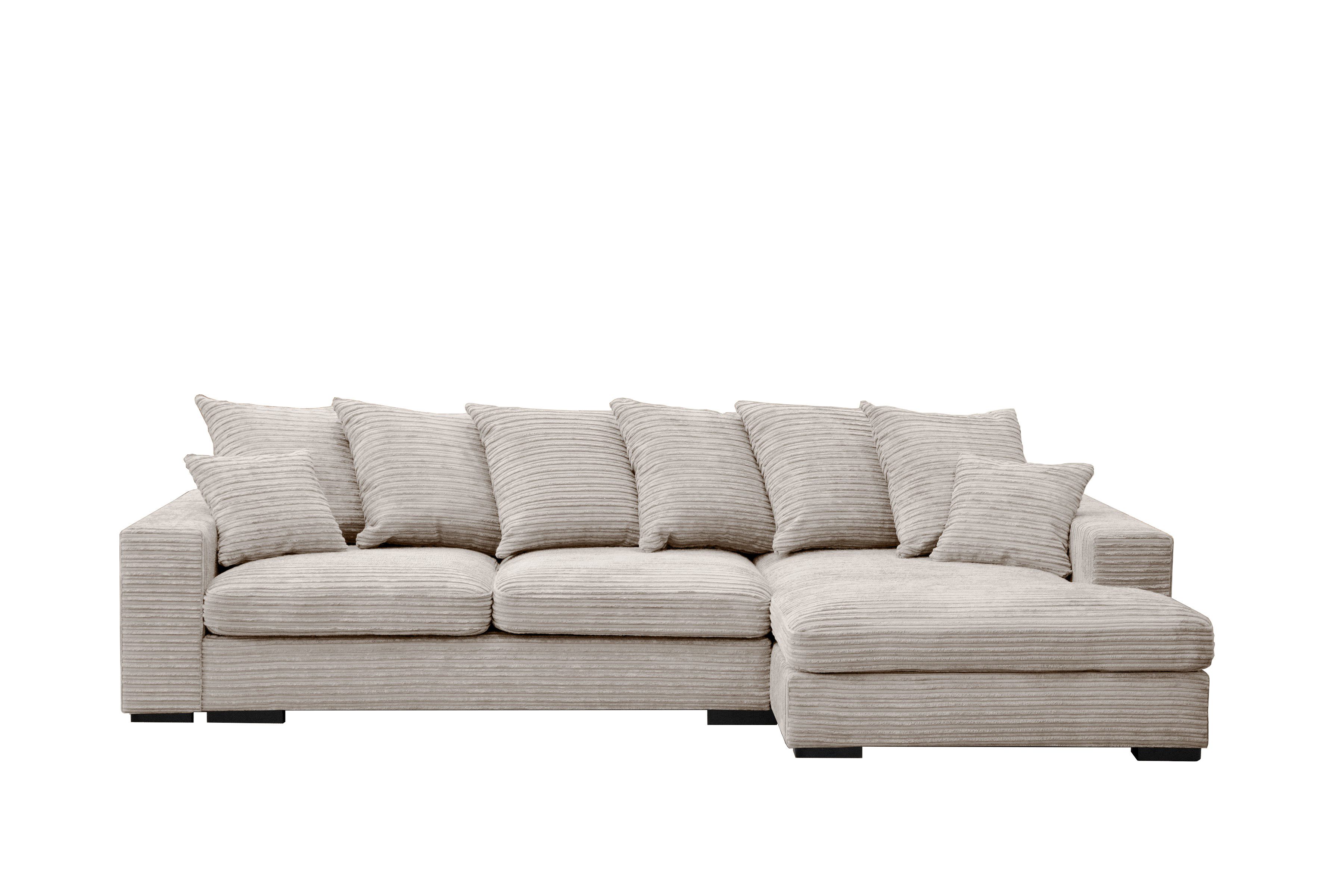 Kaiser Möbel Ecksofa Sofa L-form, Couch günstig online kaufen