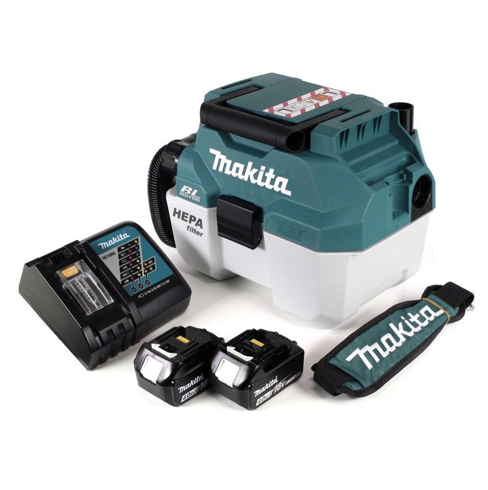 Makita Staubabsauger DVC 750 LRMX3 Akku Staubsauger Nass und Trockensauger 18 V tragbar