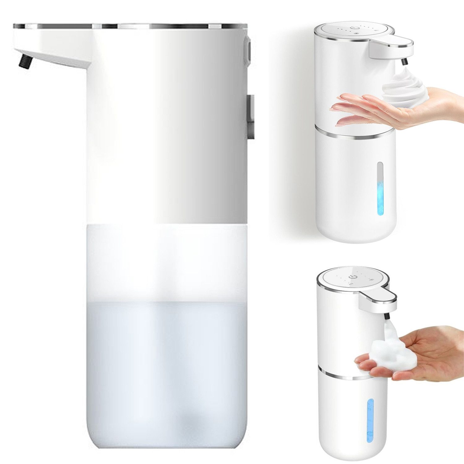 REDOM Seifenspender Automatischer Seifenpumpe mit Infrarot-Sensor Wandseife günstig online kaufen