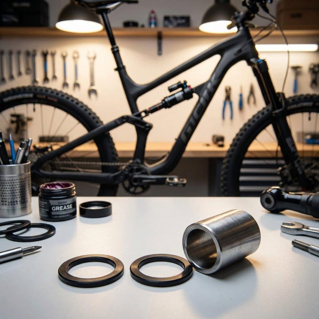 RockShox Federgabel RearShock Mounting Hardware RockShox 3-piece 1/2"10x17.4,Standard