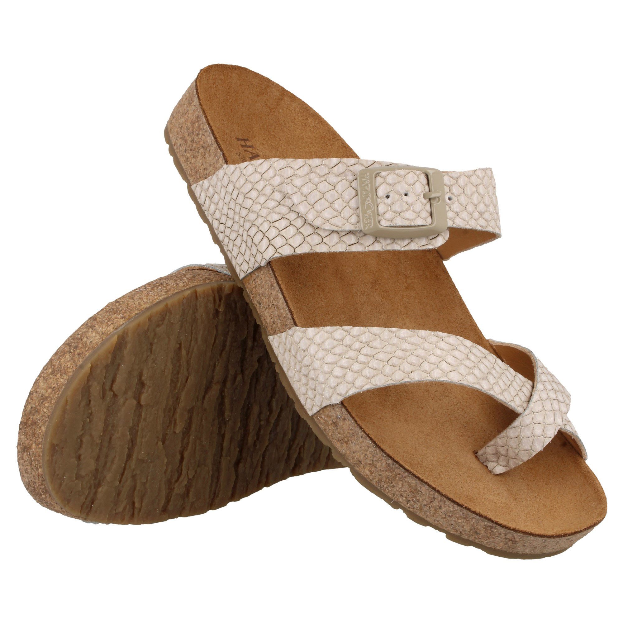 Haflinger Bio Juno Sommer Sandale Hausschuh Unisex Hausschuh