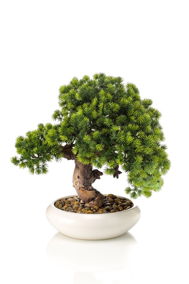 Kunstbonsai Kunst Bonsai Lärche MIRSANDA in Bonsaischale, 35cm Lärche, artplants, Höhe 35.0 cm