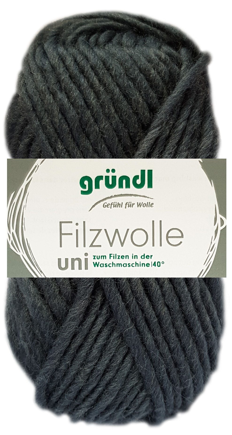 Gründl 50 Gramm Gründl Filzwolle Uni Farbauswahl Bastelgarn