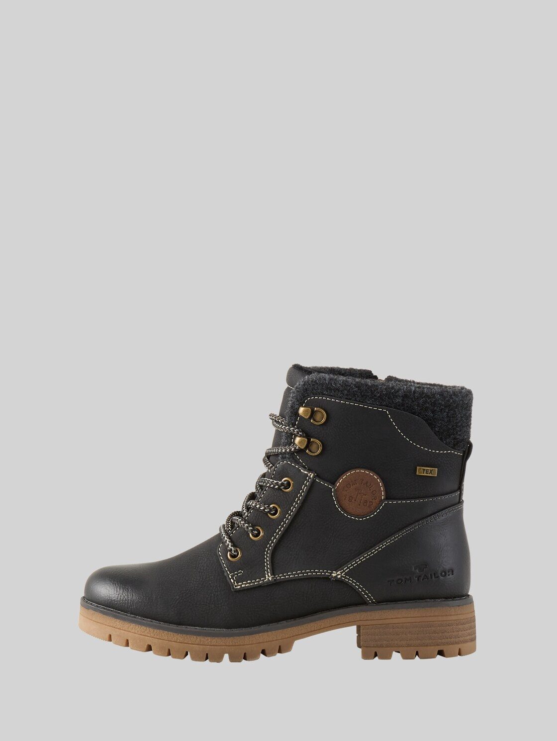 TOM TAILOR Shoes Licence Schnürstiefel (1-tlg) Wasserdichte Stiefel mit Fütterung