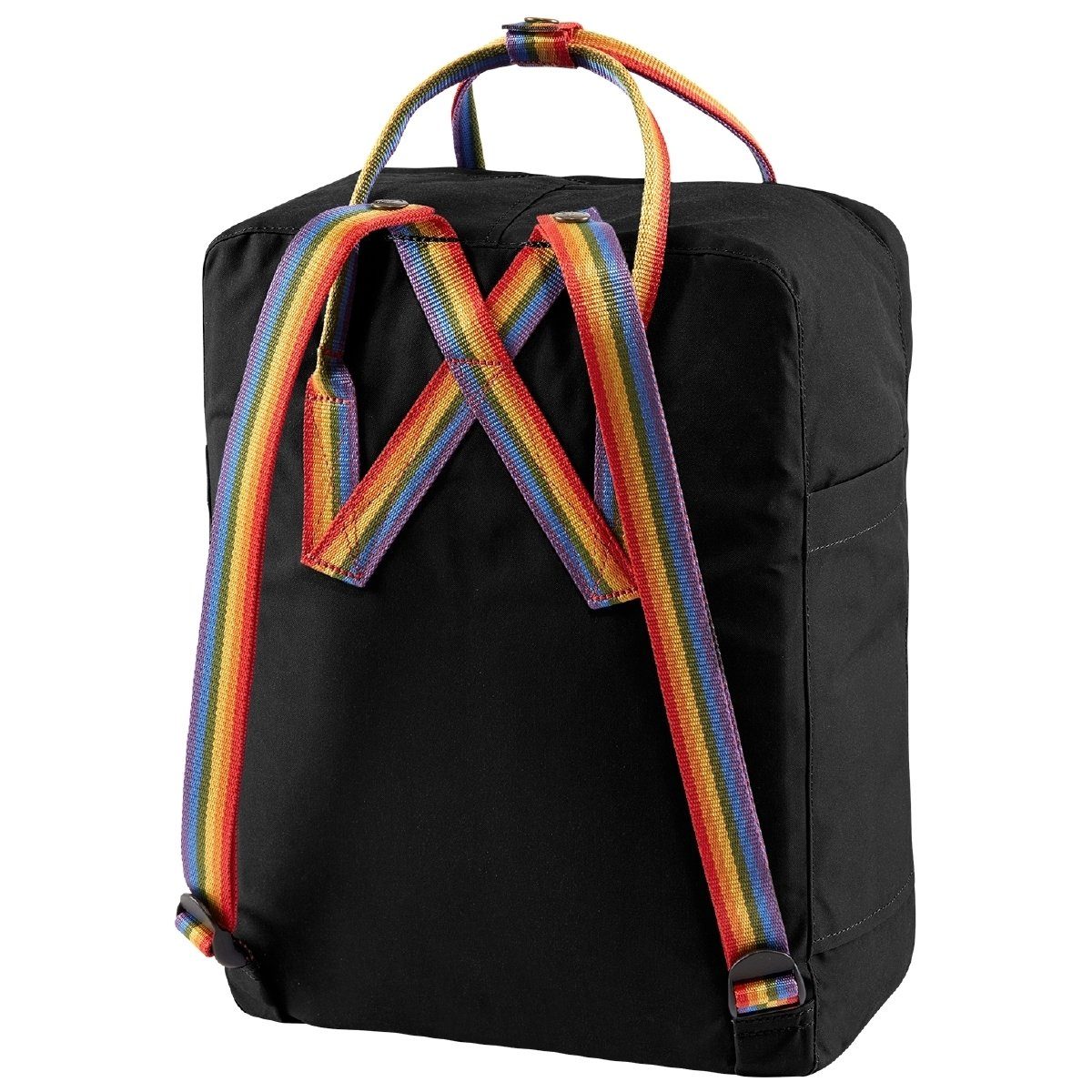 Fjaellraeven Kanken Black Rainbow Pattern günstig online kaufen