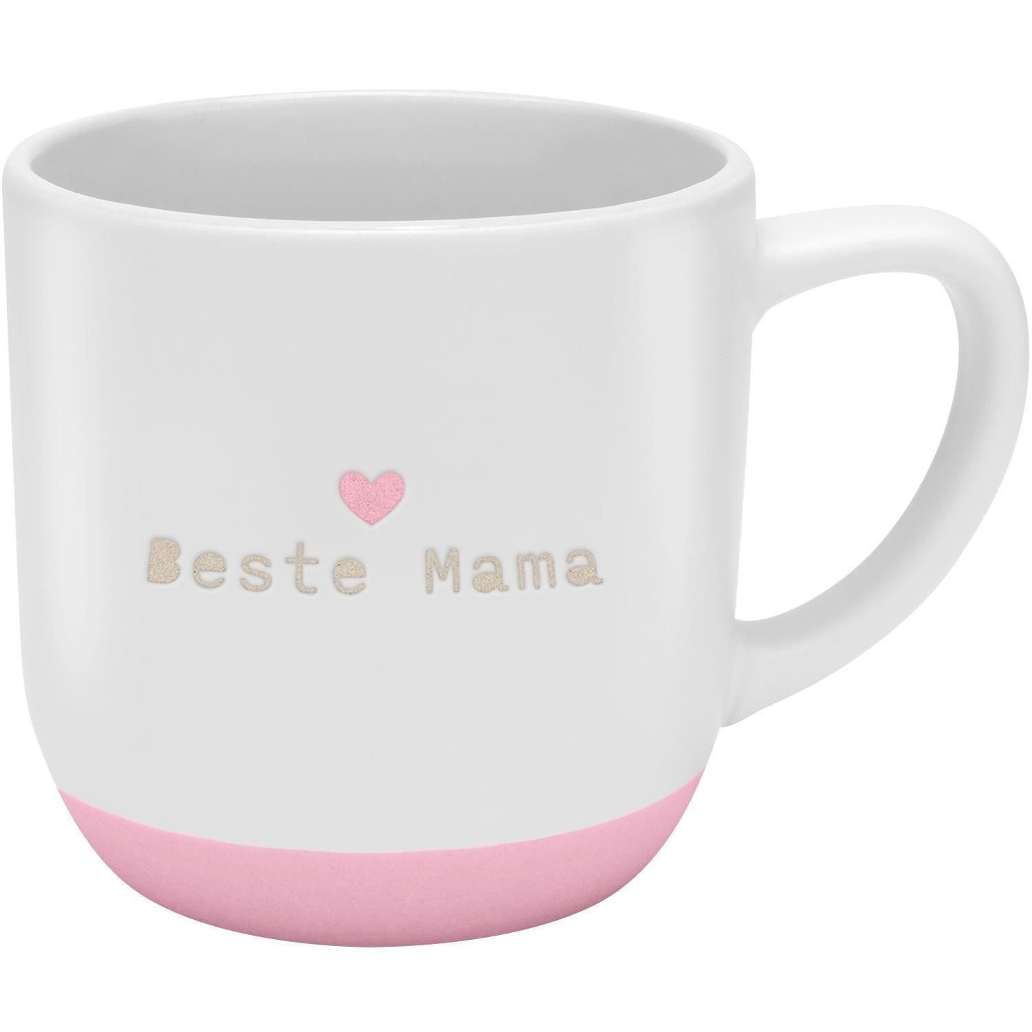 Tasse GRUSS & CO Tasse rund graviert, Motiv ""Beste Mama""