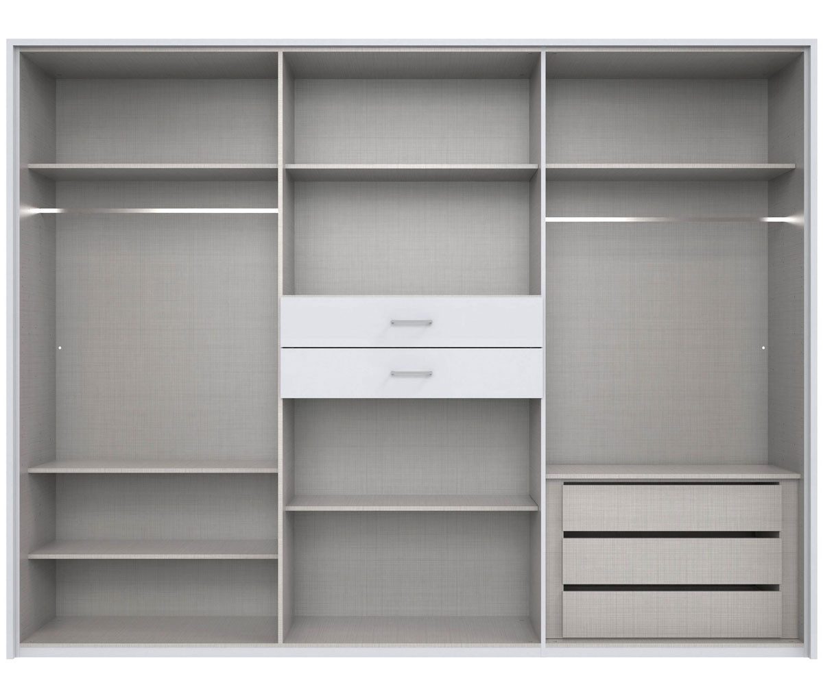 Wimex Kleiderschrank Diver (8-türig, Spiegeltüren, Schubladen, günstig online kaufen