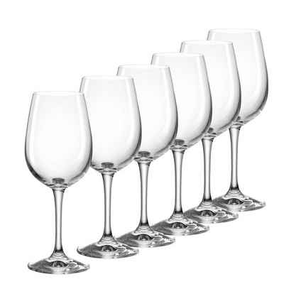 montana-Glas Gläser-Set Weißweinglas 6 Stück First, Glas, Weißweinglas Weinkelch